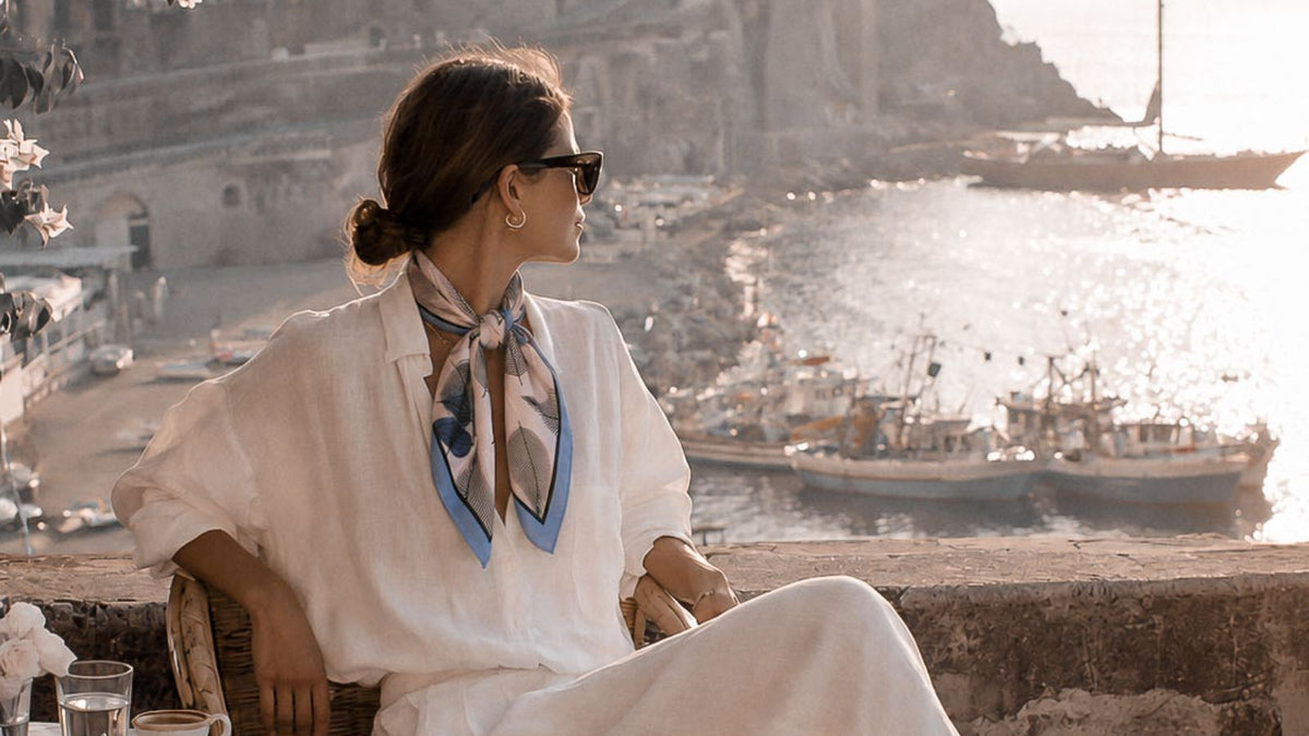 Traveling with mulberry silk