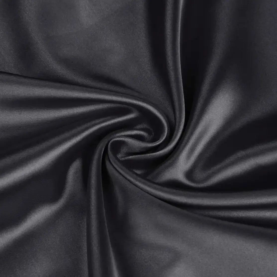Square Silk Scarf • Black Beauty • 100 x 100.cm SilkSouq