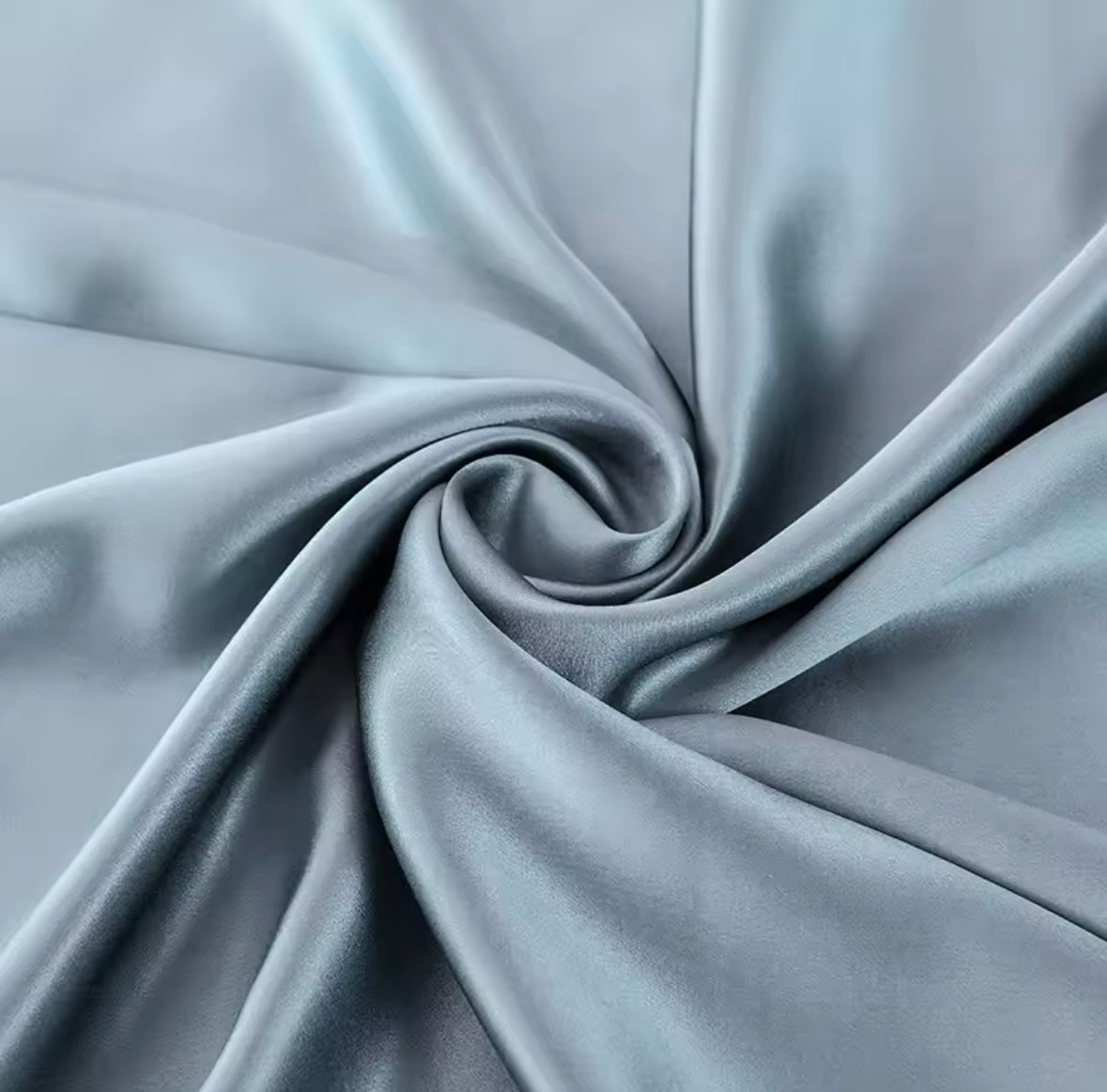 Silk Pillowcase • Gray Blue