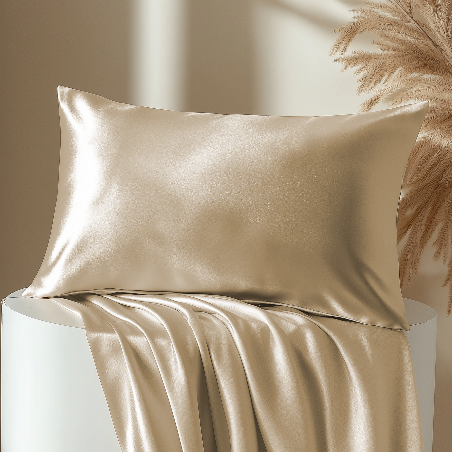 Silk Pillowcase • Champagne