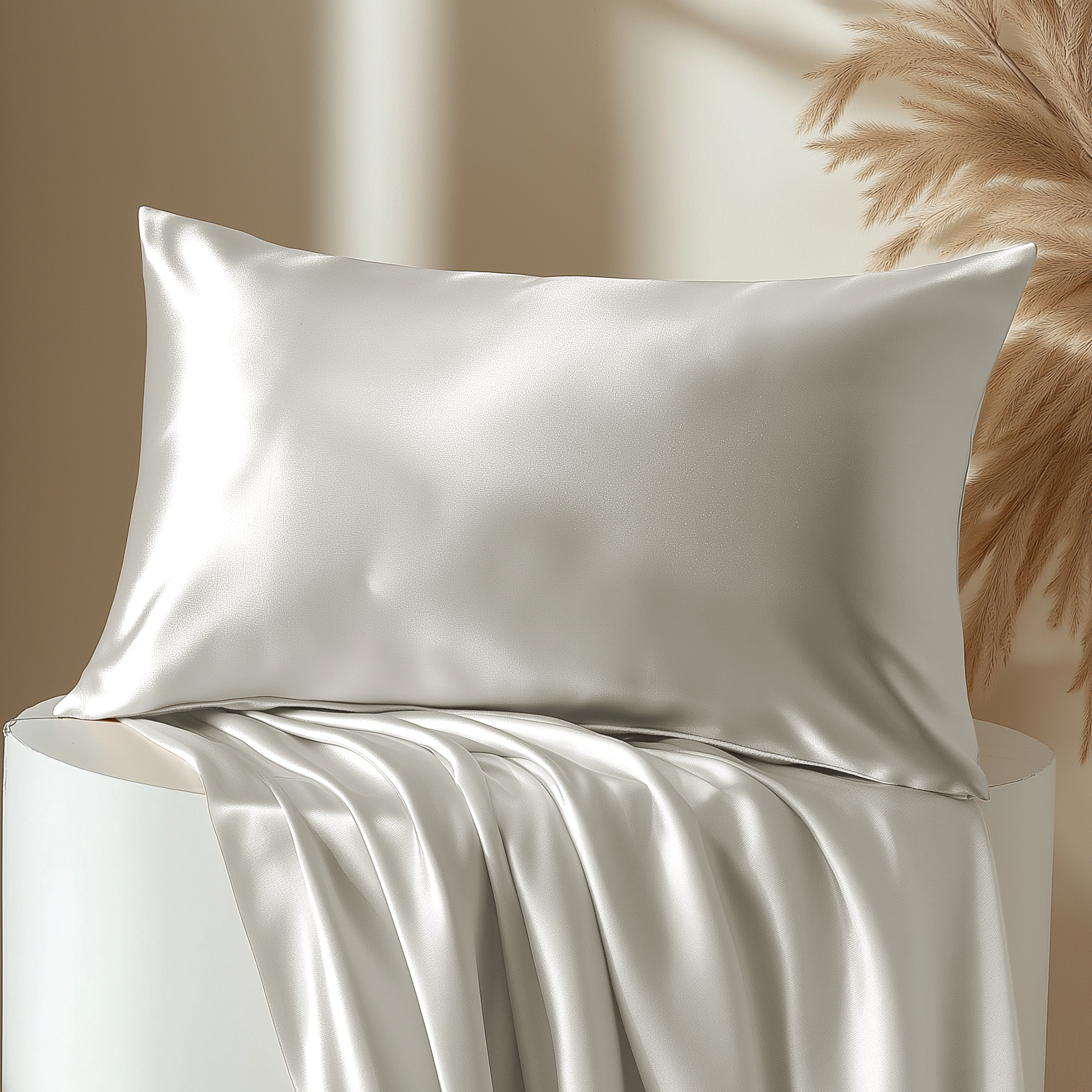 Silk Pillowcase • Ivory White