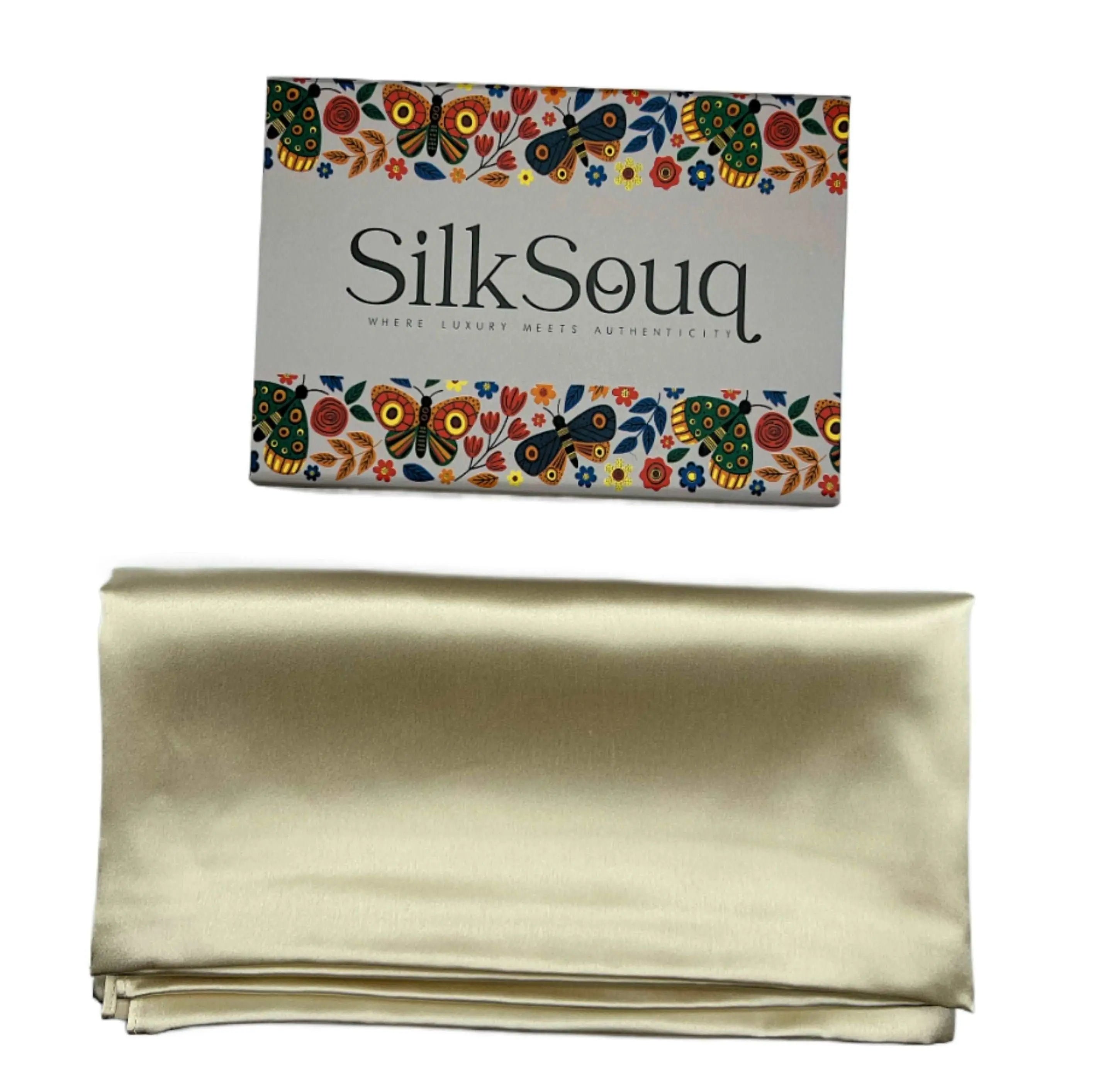 Pure Mulberry Silk Scarf, Hijab From Silksouq & Silksouk, Also Known As Silk Souq In Uae