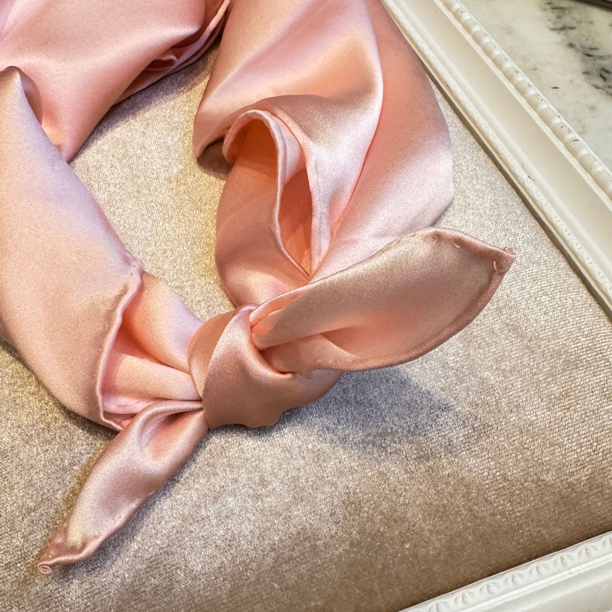 Pure Mulberry Silk Charmeuse Scarf 53 cm