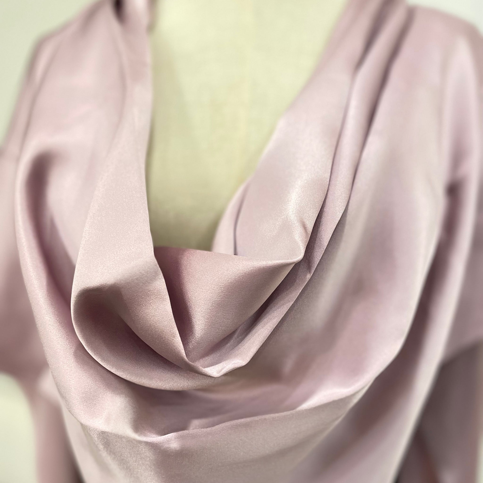 Pure Mulberry Silk Hijab & Shawl – Orchid Taupe