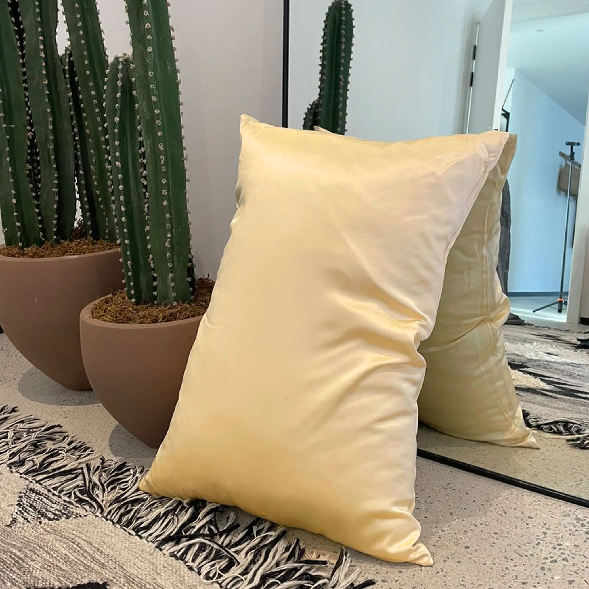 Silk Pillowcase • Golden Bloom SilkSouq