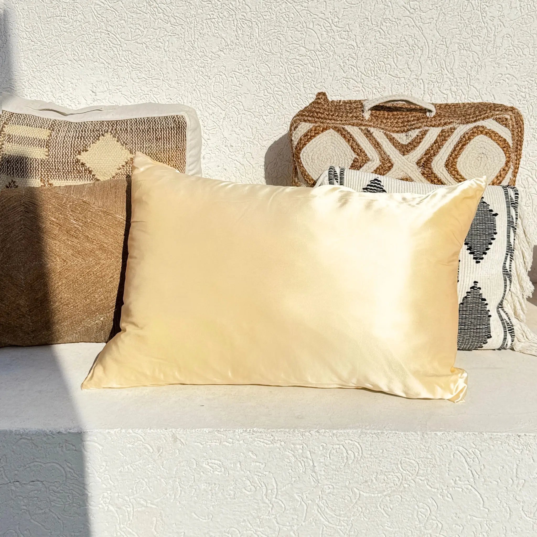 Silk Pillowcase • Golden Bloom SilkSouq