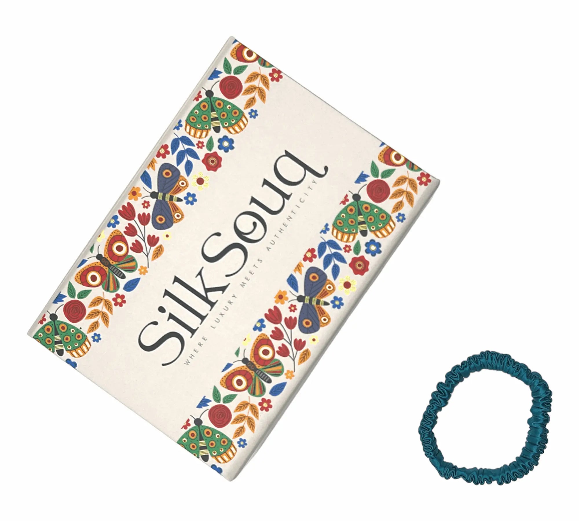 Pure Mulberry Silk Scrunchies From Silksouq & Silksouk, Also Known As Silk Souq In Uae