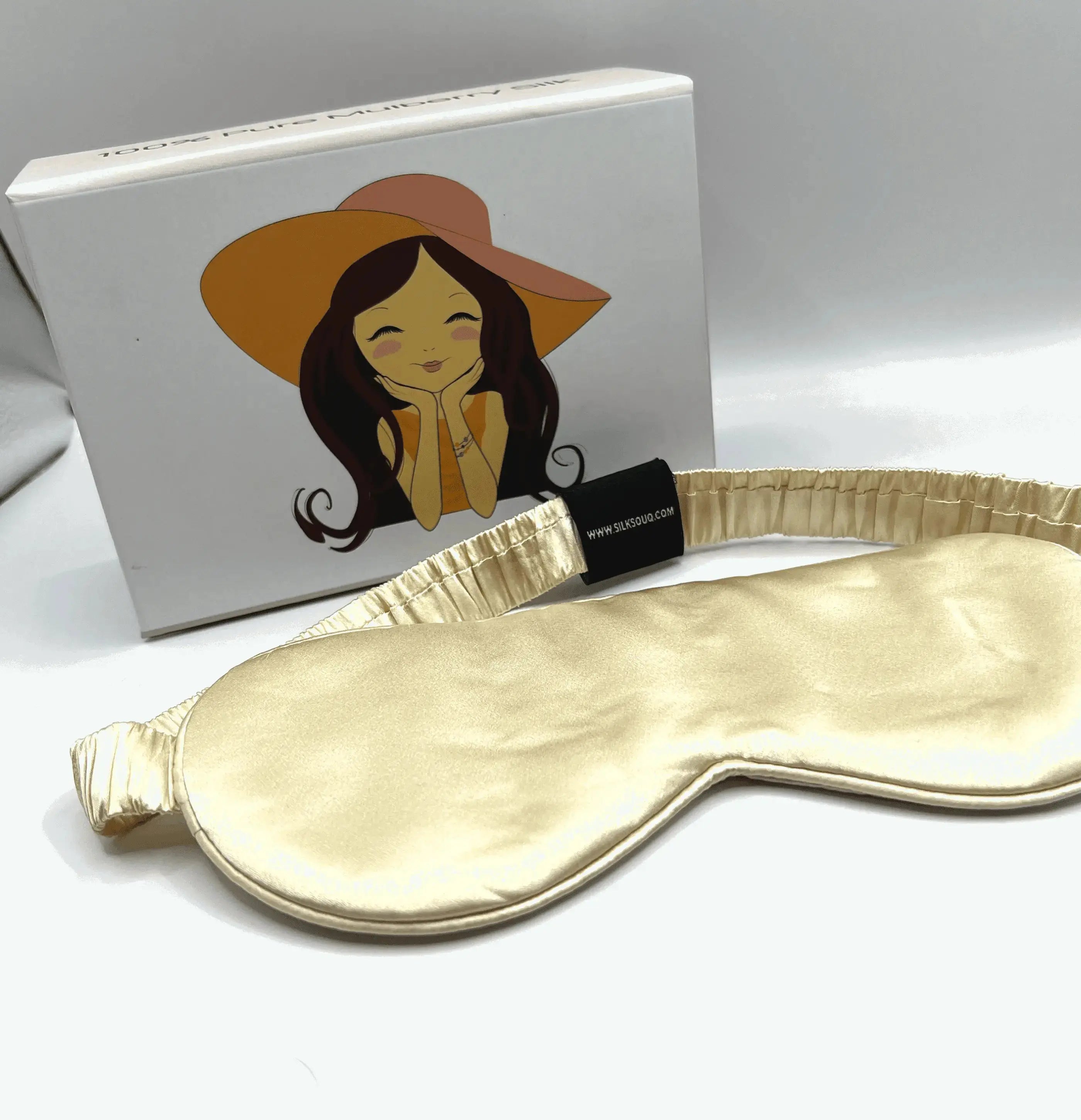 Pure Mulberry Silk Eyemask From Silksouq & Silksouk, Also Known As Silk Souq In Uae