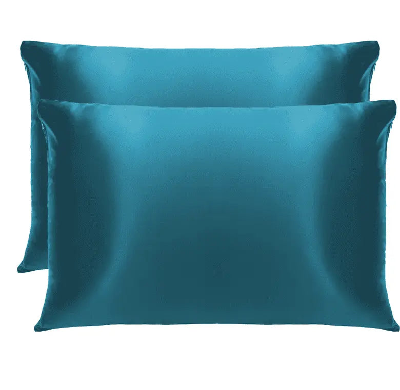 Set Of Two Pure Mulberry Silk Pillowcases From Silksouq & Silksouk, Also Known As Silk Souq In Uae