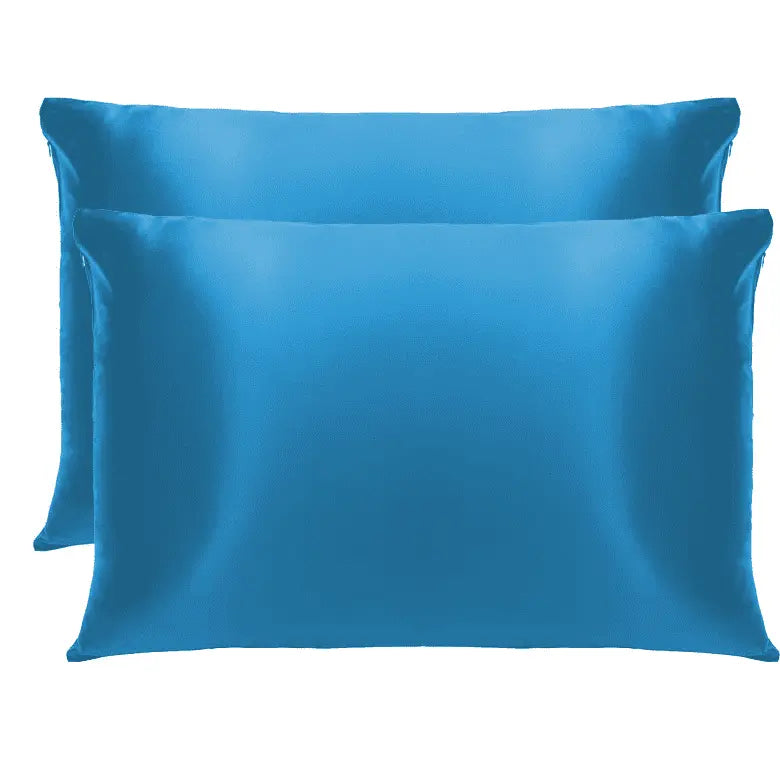Set Of Two Pure Mulberry Silk Pillowcases From Silksouq & Silksouk, Also Known As Silk Souq In Uae