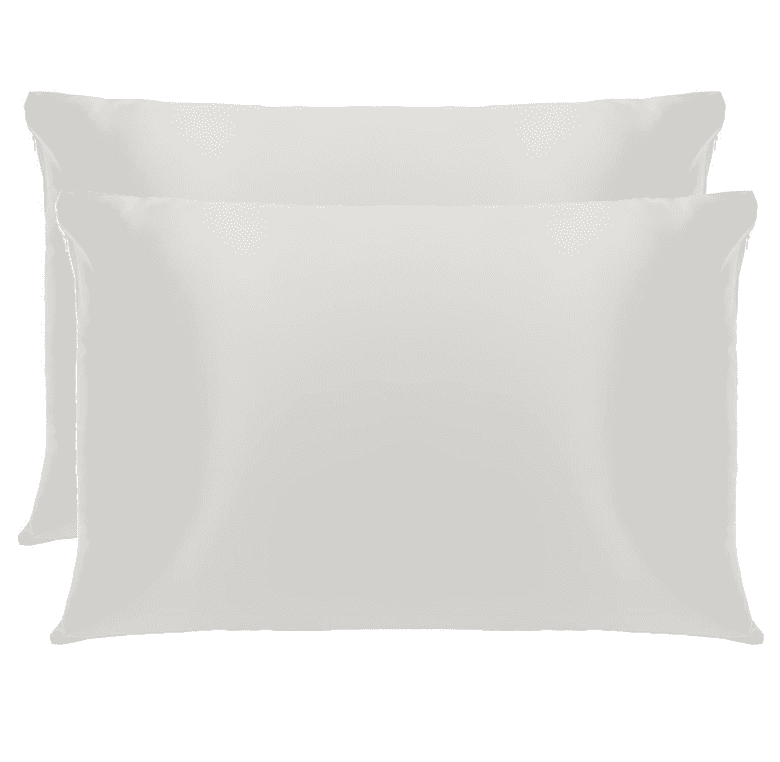 Set Of Two Pure Mulberry Silk Pillowcases From Silksouq & Silksouk, Also Known As Silk Souq In Uae