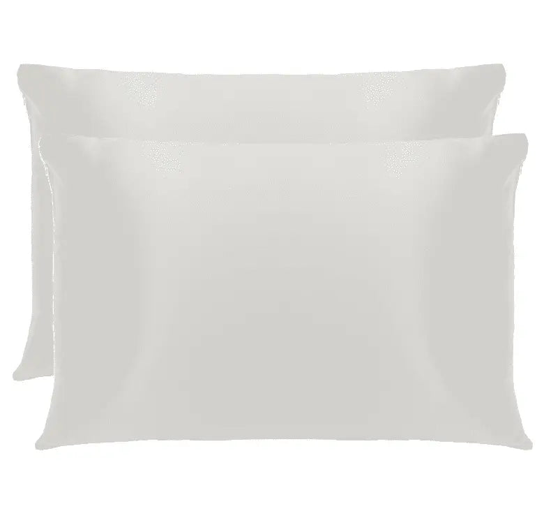 Set Of Two Pure Mulberry Silk Pillowcases From Silksouq & Silksouk, Also Known As Silk Souq In Uae