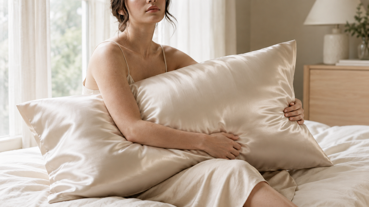 King Size Silk Pillowcase by Silk Souq