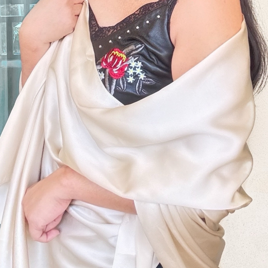 Silk Shawl • 100 x 200 cm