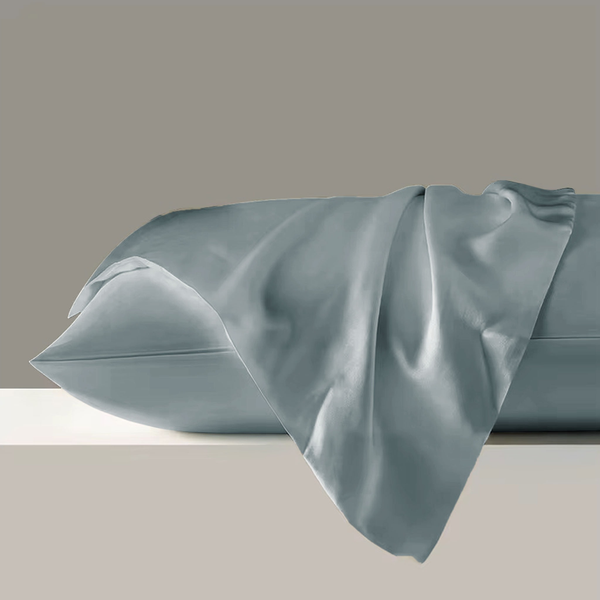 Silk Pillowcase • Slate Blue