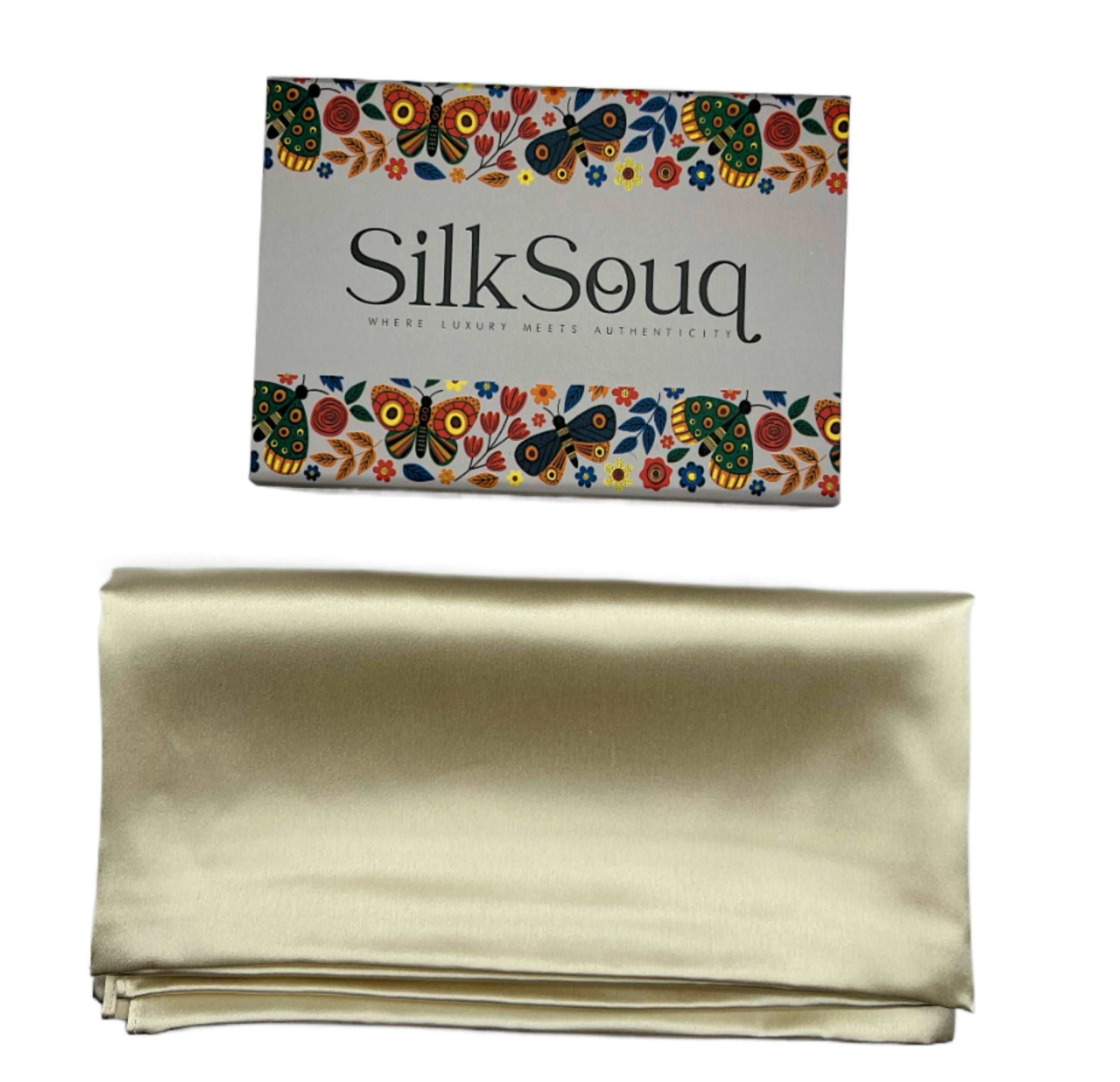 Pure Mulberry Silk Scarf, Hijab From Silksouq & Silksouk, Also Known As Silk Souq In Uae