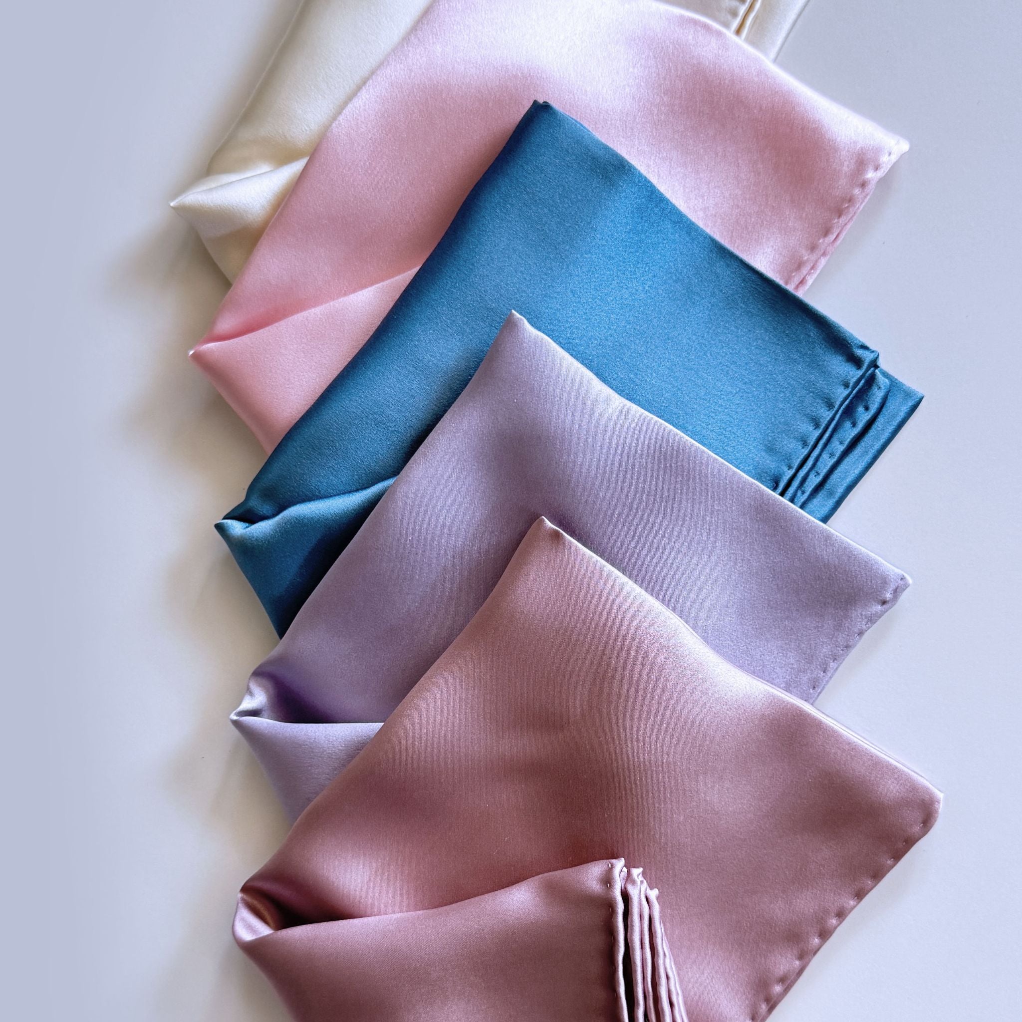 Pure Mulberry Silk Charmeuse Scarf 53 cm