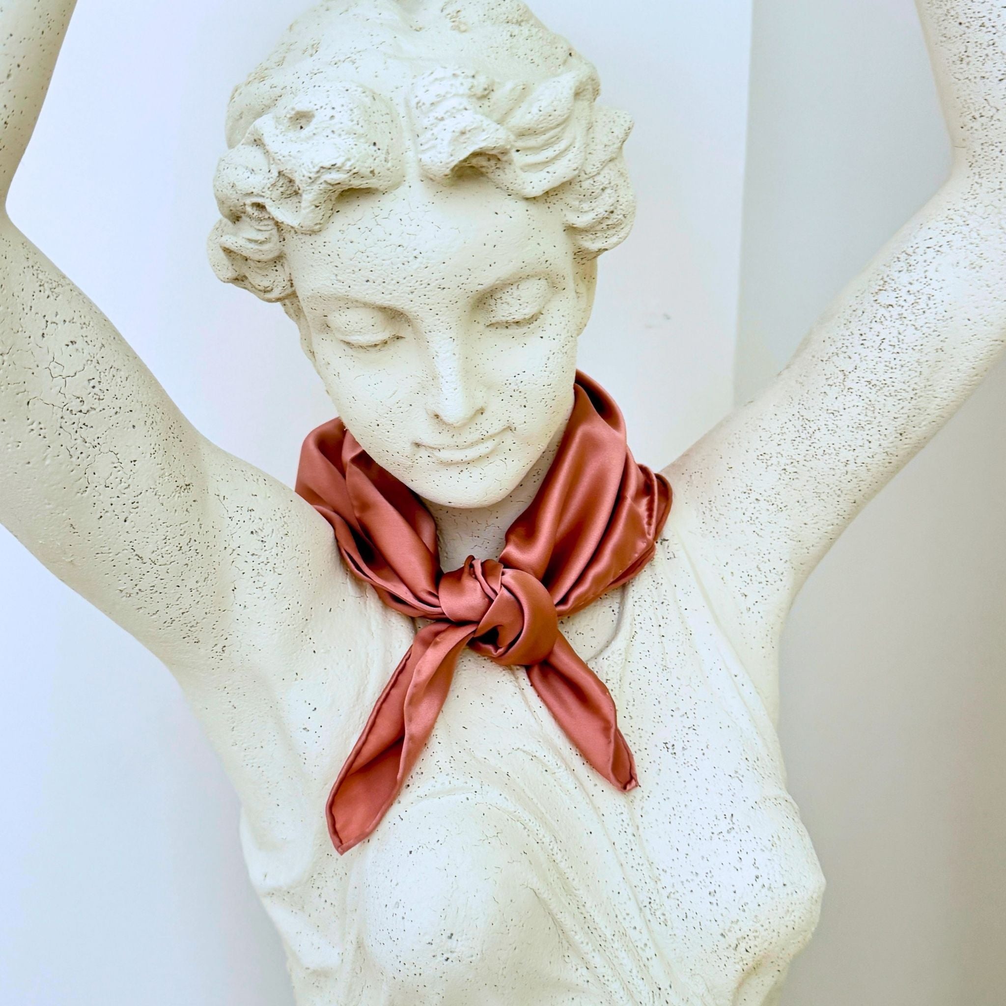 Pure Mulberry Silk Charmeuse Scarf 53 cm