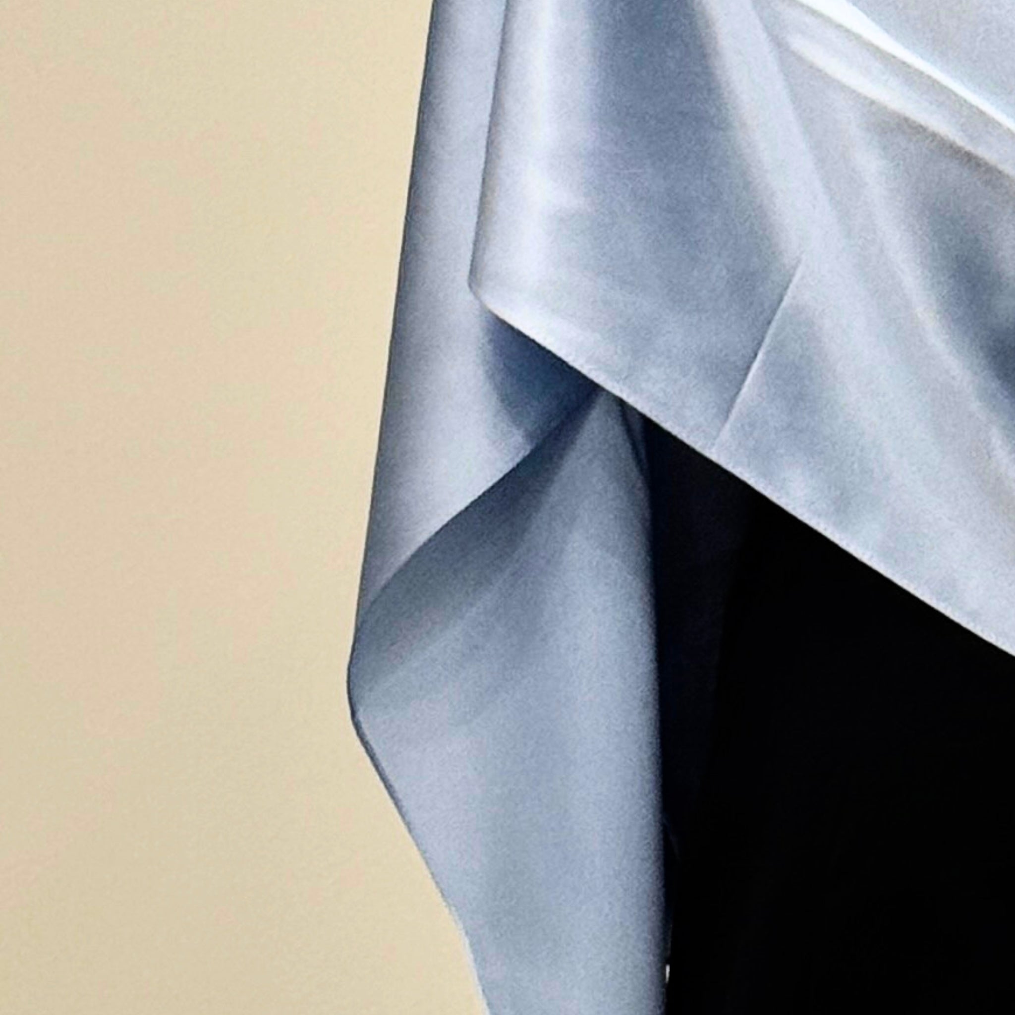 Pure Mulberry Silk Hijab & Shawl – Morning Blue