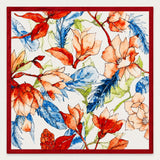 Pure Mulberry Silk Twill Scarf 55 cm – Petal and Plume